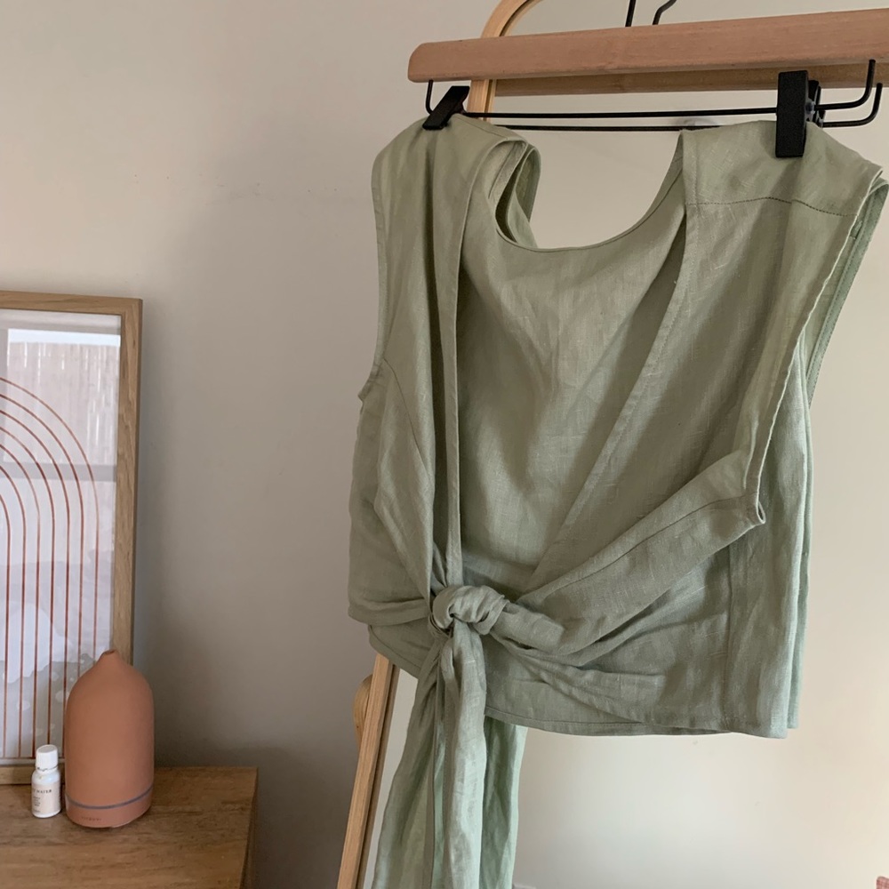 Whimsy + Row Sage Valentina Top